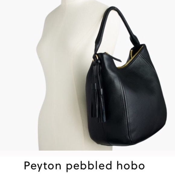J. Crew Handbags - J.CREW Peyton Pebbled Hobo